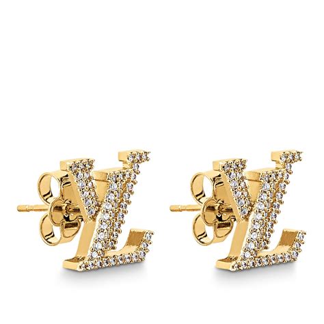 lv earrings gold|louis vuitton earrings official site.